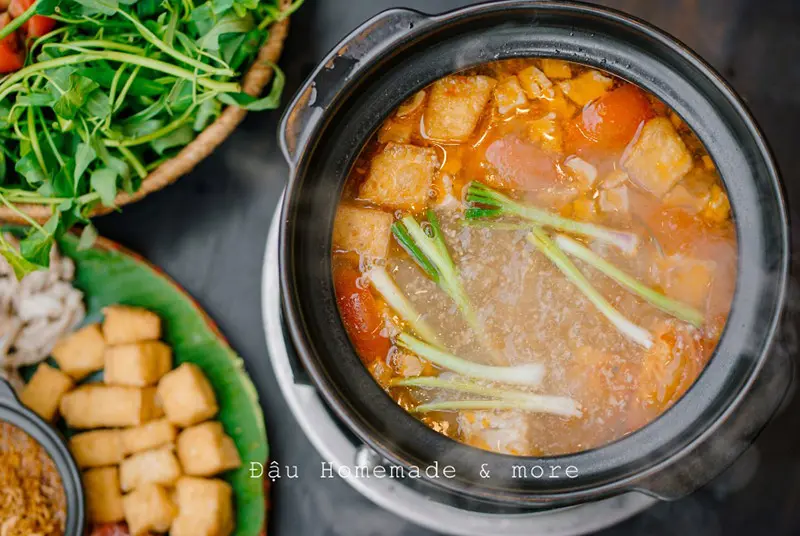 top 5 quán lẩu riêu cua bình thạnh